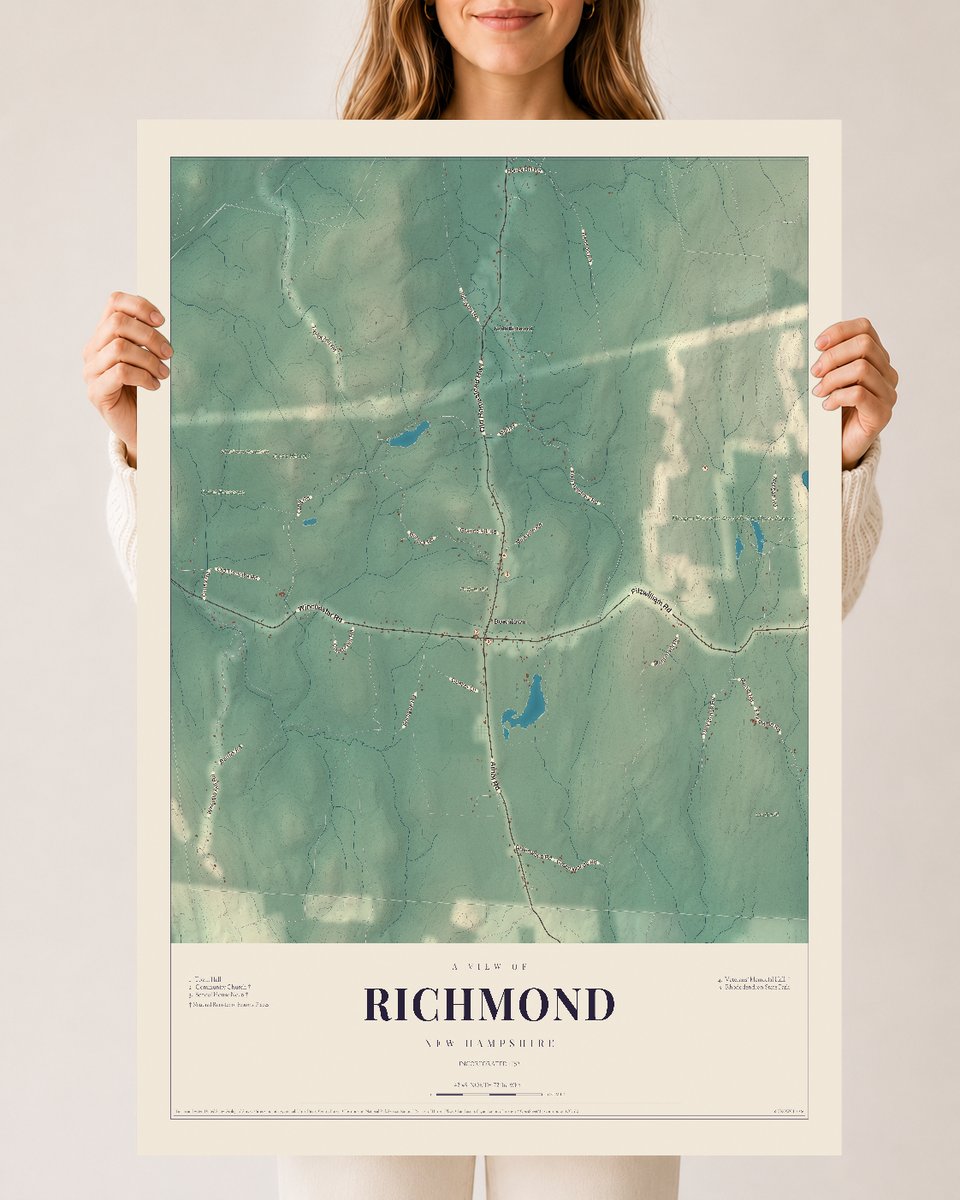 NH Current Atlas 2026 | Richmond | 24" x 36" | Archival Matte Print
