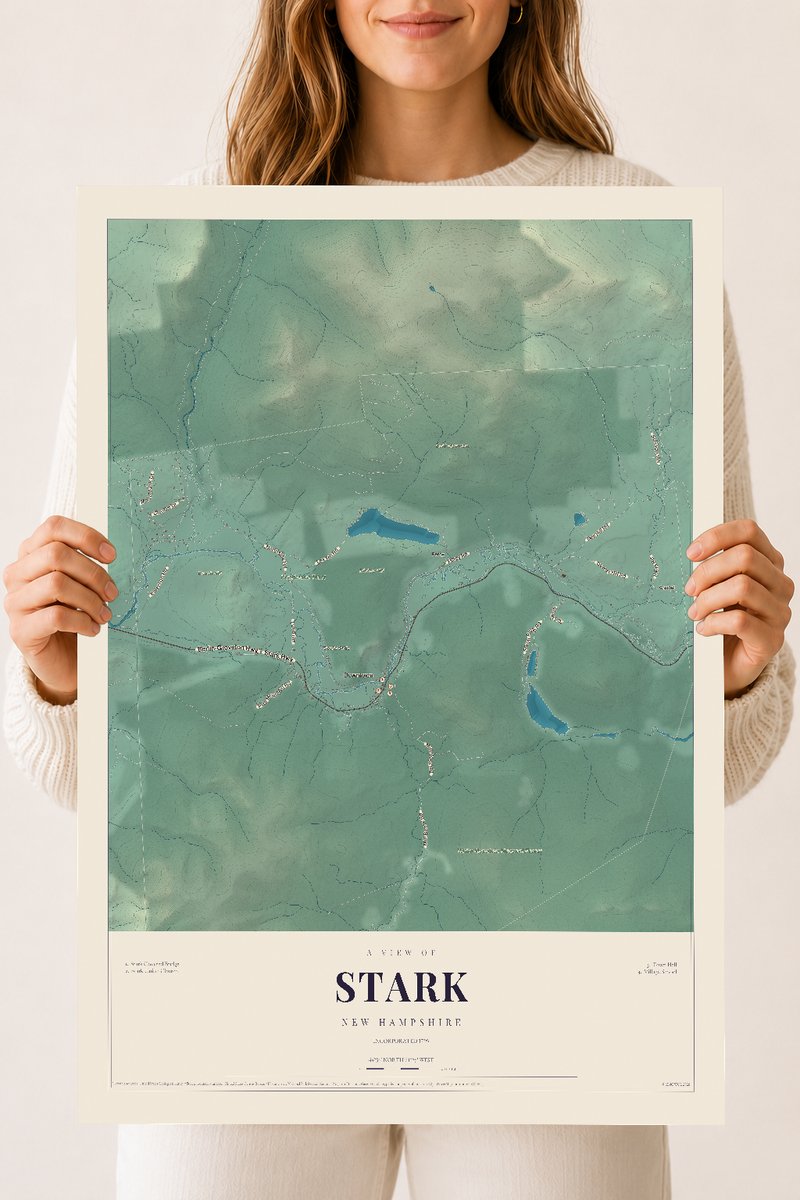 NH Current Atlas 2026 | Stark | 18" x 24" | Archival Matte Print