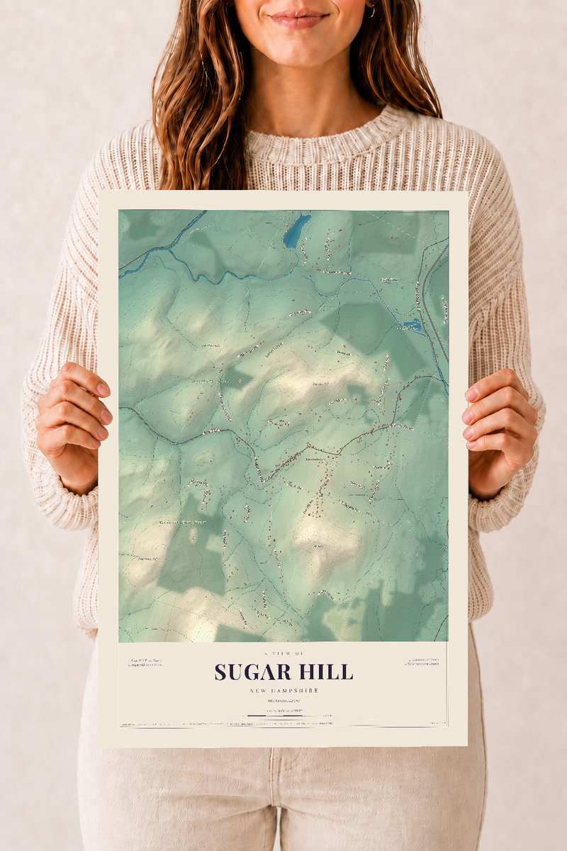 NH Current Atlas 2026 | Sugar Hill | 12" x 18" | Archival Matte Print