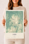 Map of Unity, New Hampshire, 12 x 18 inch unframed archival matte print