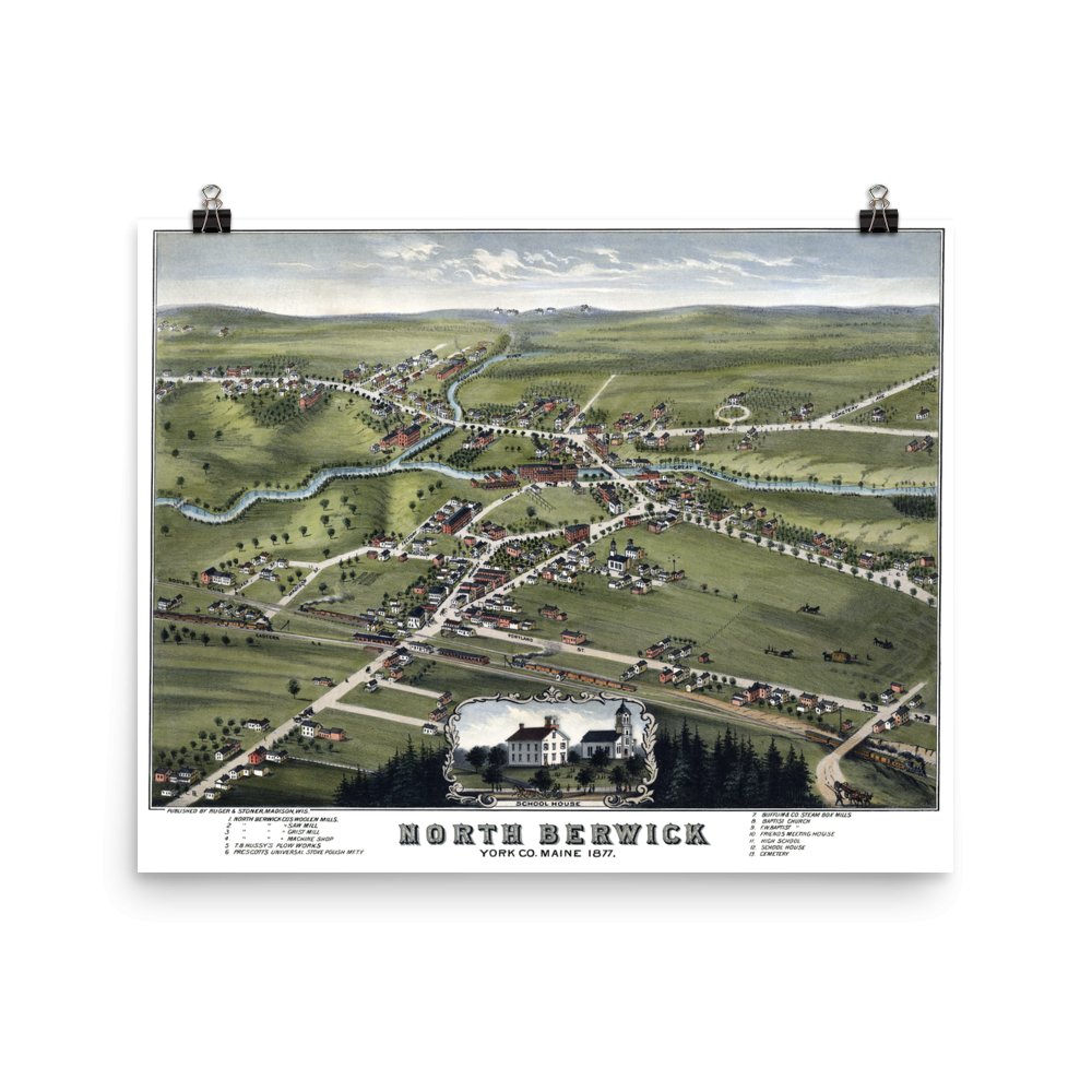 North Berwick, ME 1877 - Available at KNOWOL