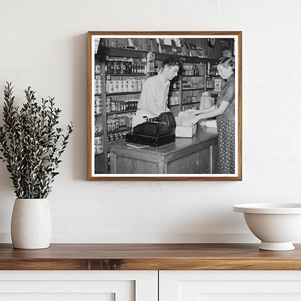 October 1938 Vintage Image of Cooperative Store Purchases - Available at KNOWOL