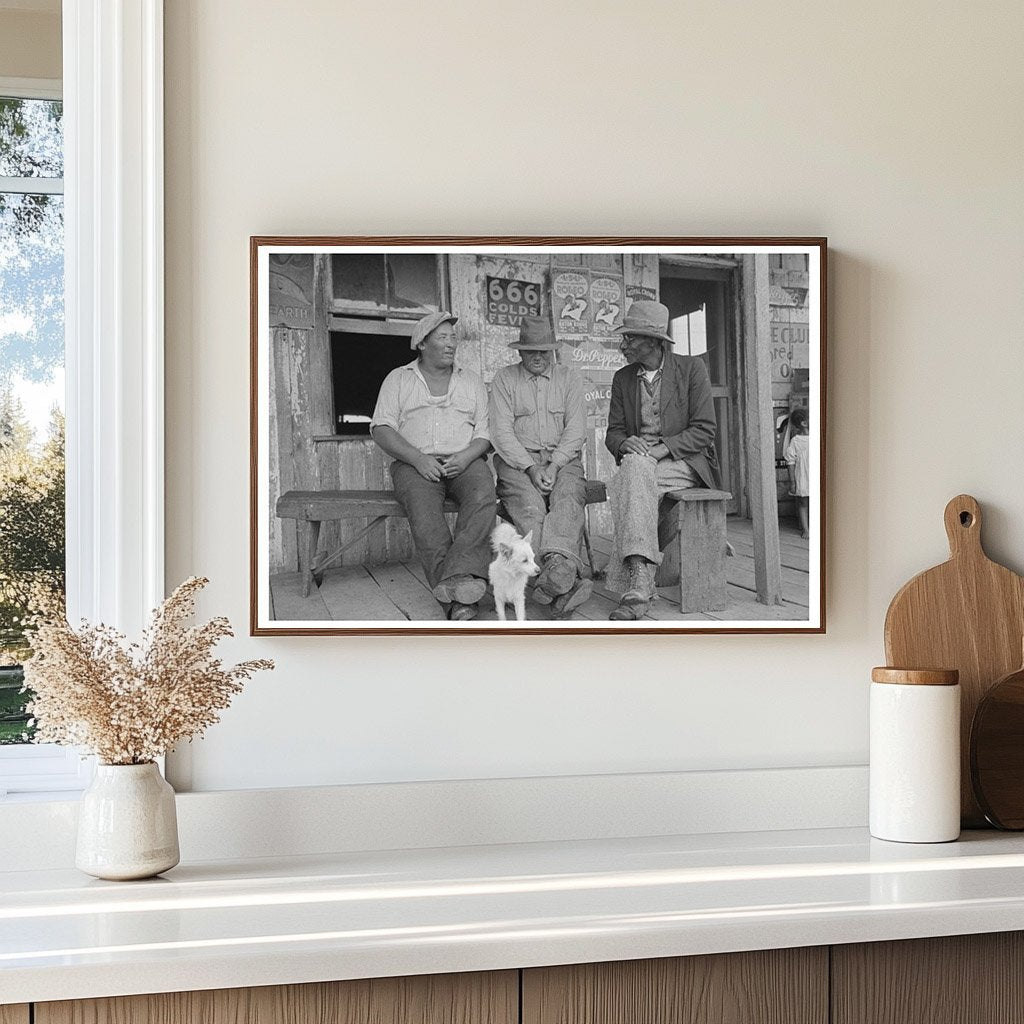 October 1938 Vintage Porch Conversations in Louisiana - Available at KNOWOL