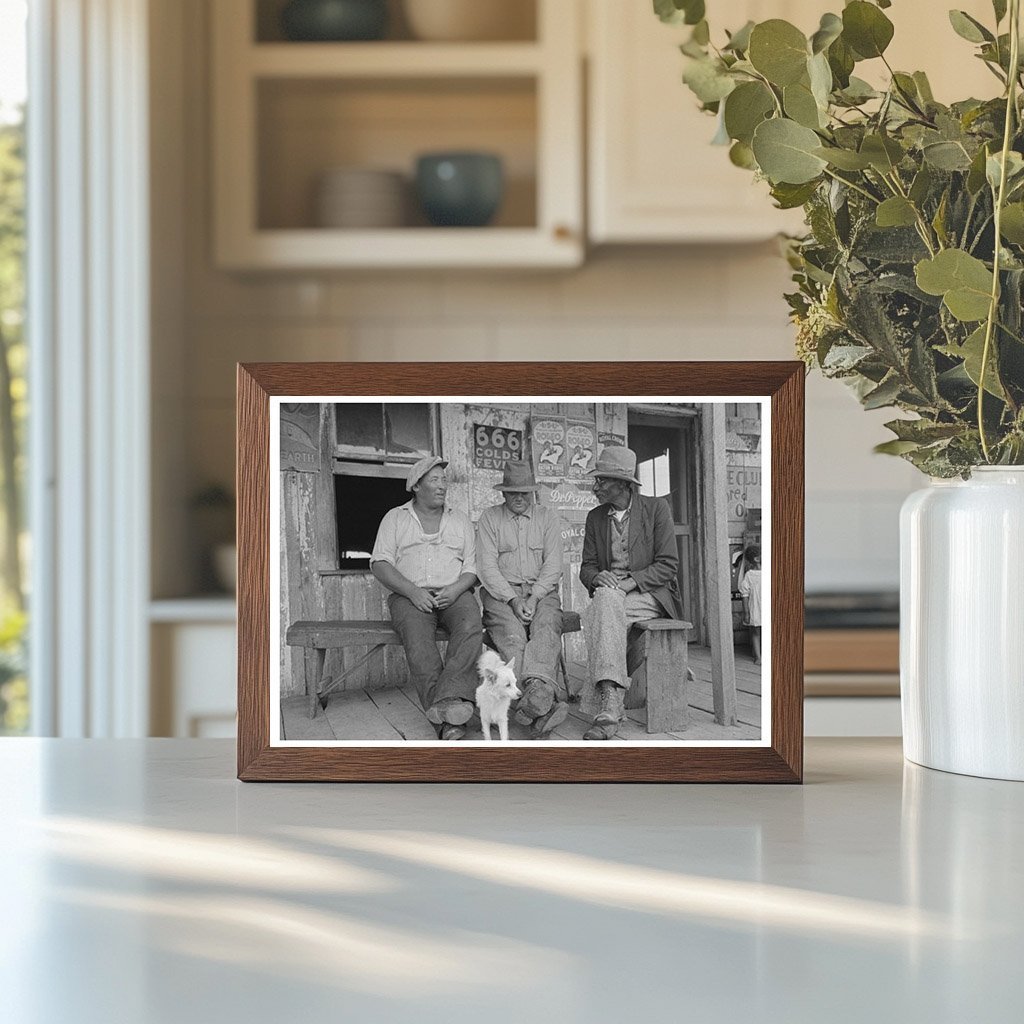 October 1938 Vintage Porch Conversations in Louisiana - Available at KNOWOL