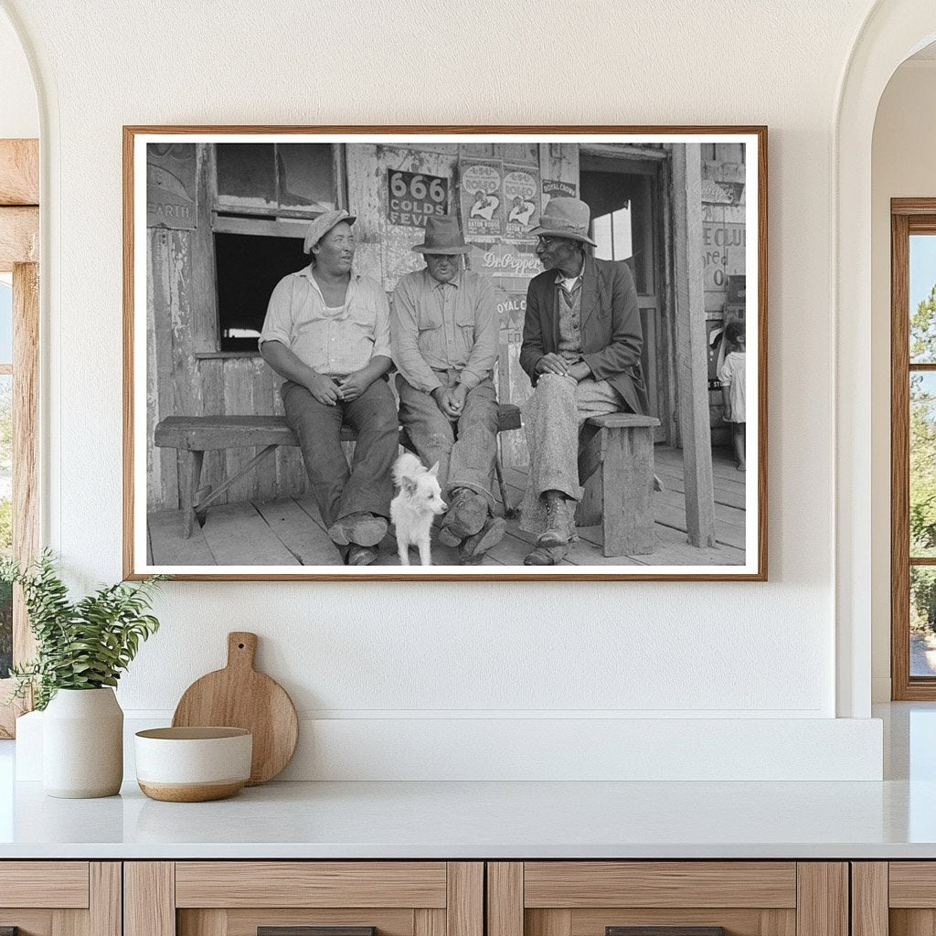October 1938 Vintage Porch Conversations in Louisiana - Available at KNOWOL