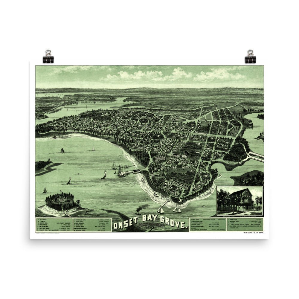 Onset Bay Grove, Wareham, MA 1885 - Available at KNOWOL