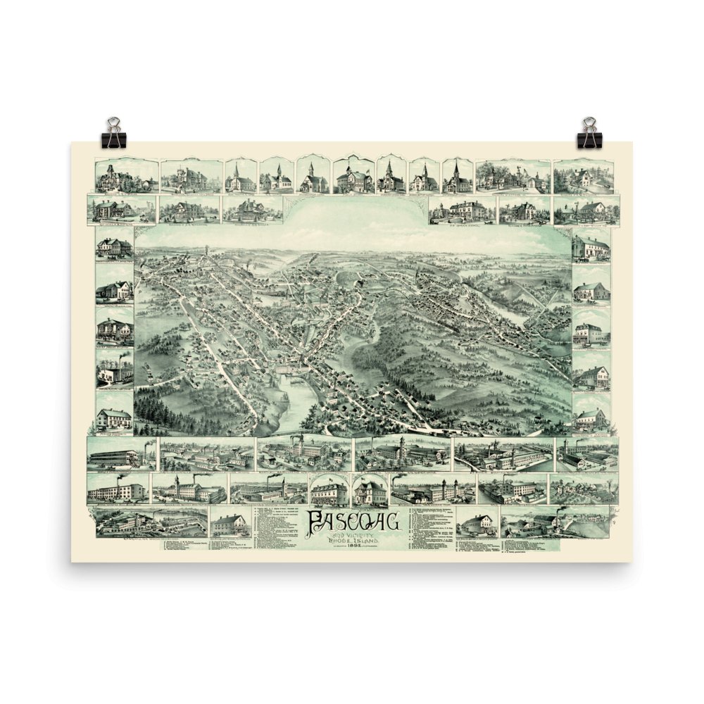 Pascoag, RI 1895 - Available at KNOWOL