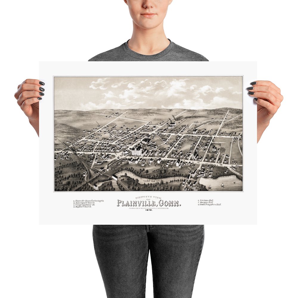 Plainville, CT 1878 - Available at KNOWOL