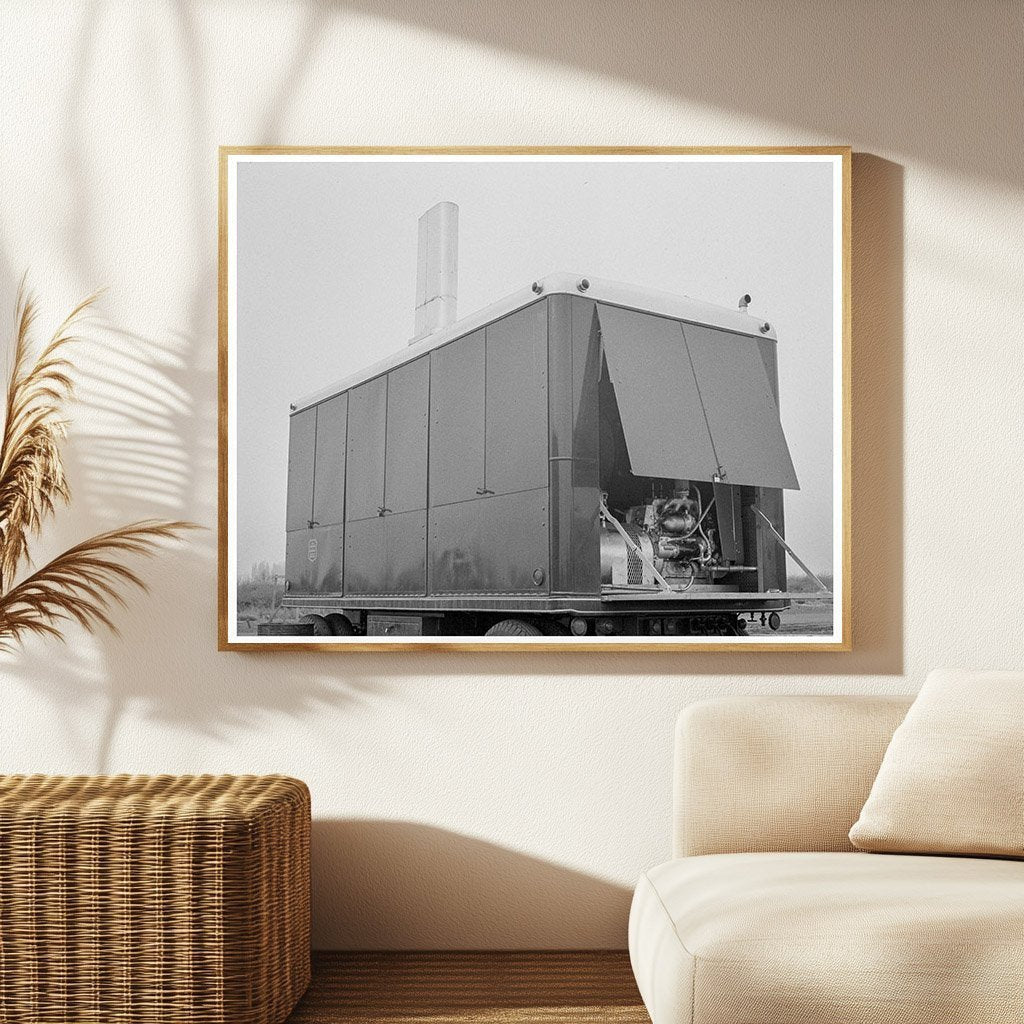 Power Unit at FSA Mobile Camp Oregon 1939 - Available at KNOWOL