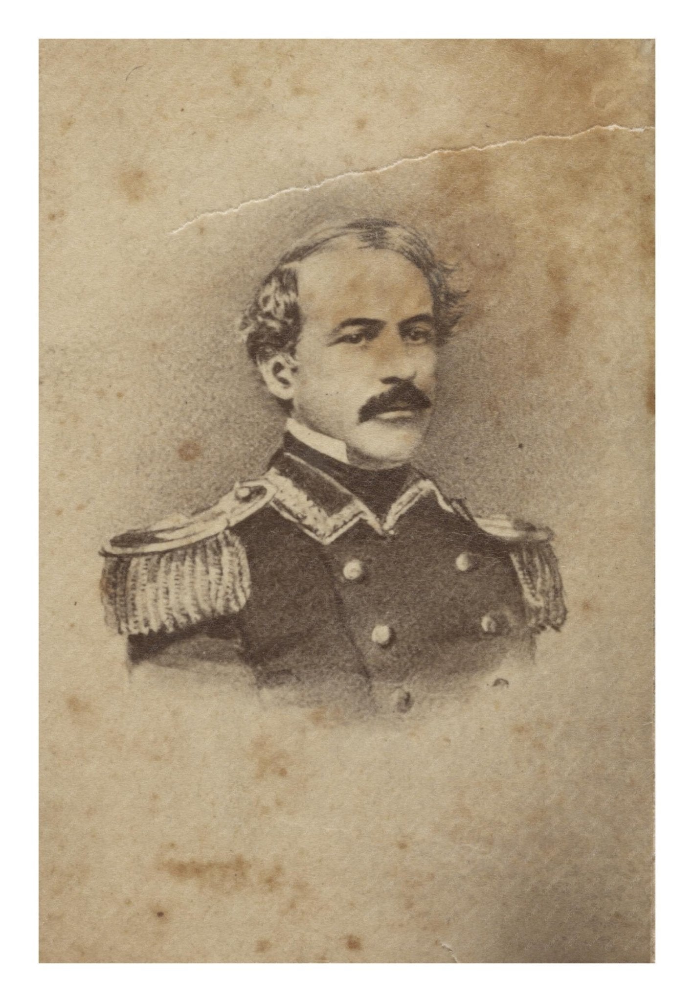 Robert E. Lee in Uniform 1846 Vintage Image - Available at KNOWOL