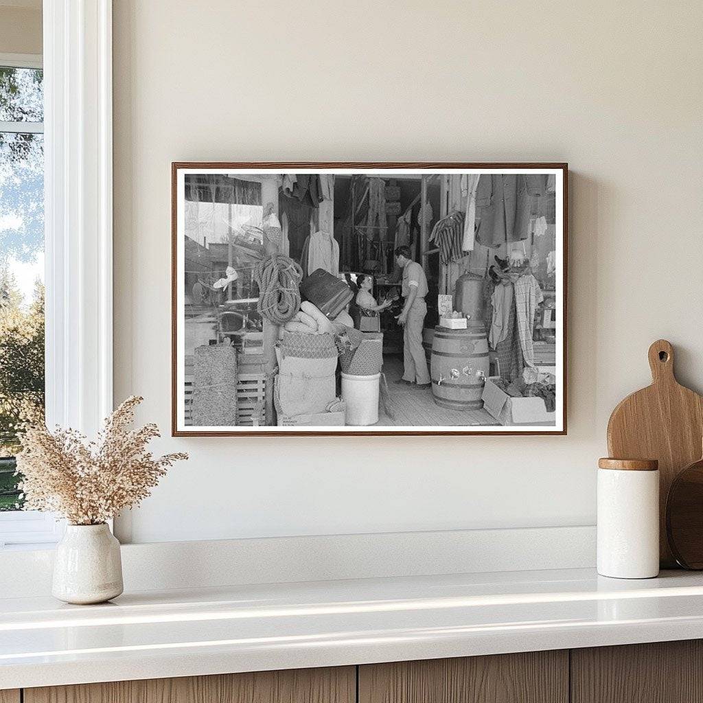 Secondhand Store in San Antonio Texas 1939 Vintage Photo - Available at KNOWOL