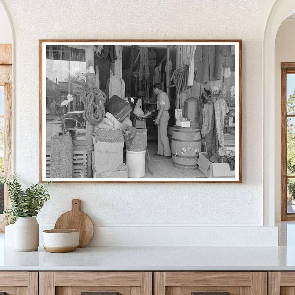 Secondhand Store in San Antonio Texas 1939 Vintage Photo - Available at KNOWOL