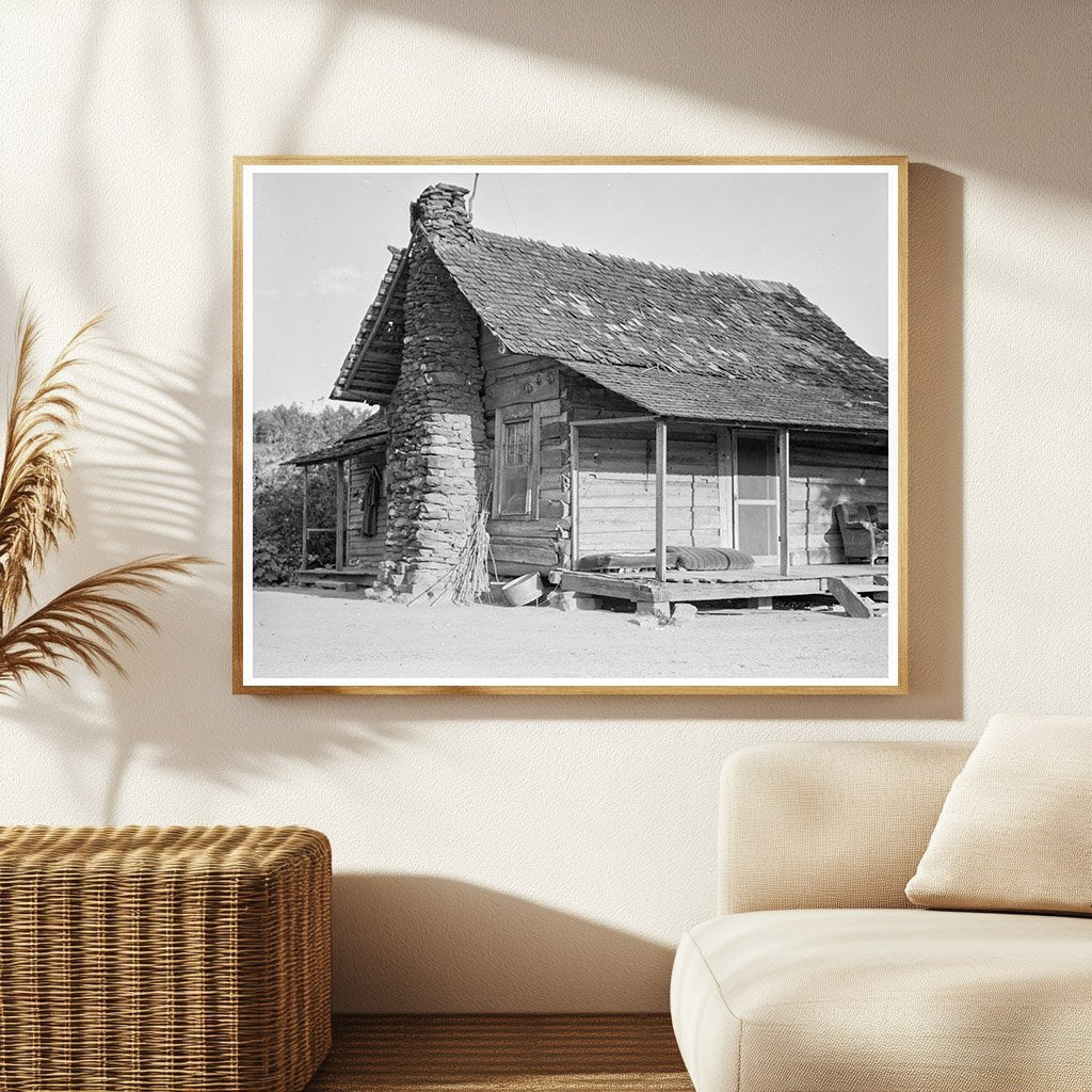Sharecropper Family Home Georgia 1937 Vintage Photograph - Available at KNOWOL