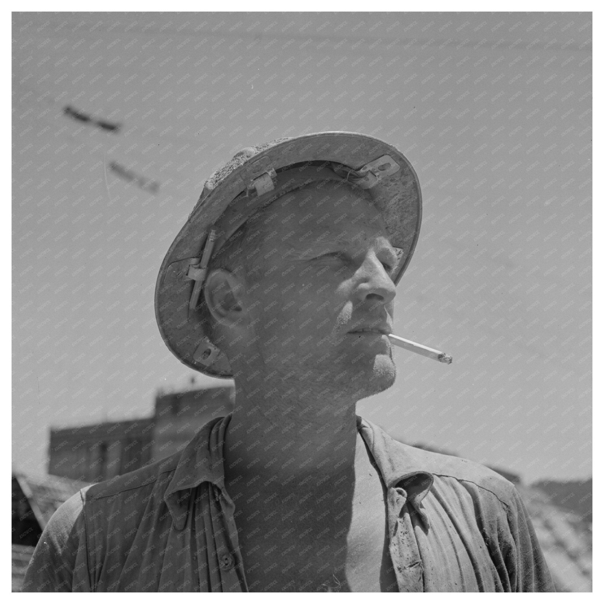 Shasta Dam June 1942 Vintage Photo California Landscape - Available at KNOWOL