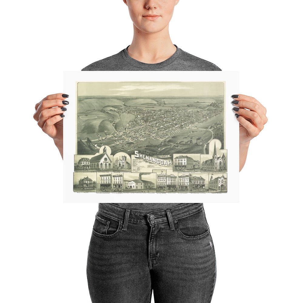 Shenandoah, PA 1889 - Available at KNOWOL