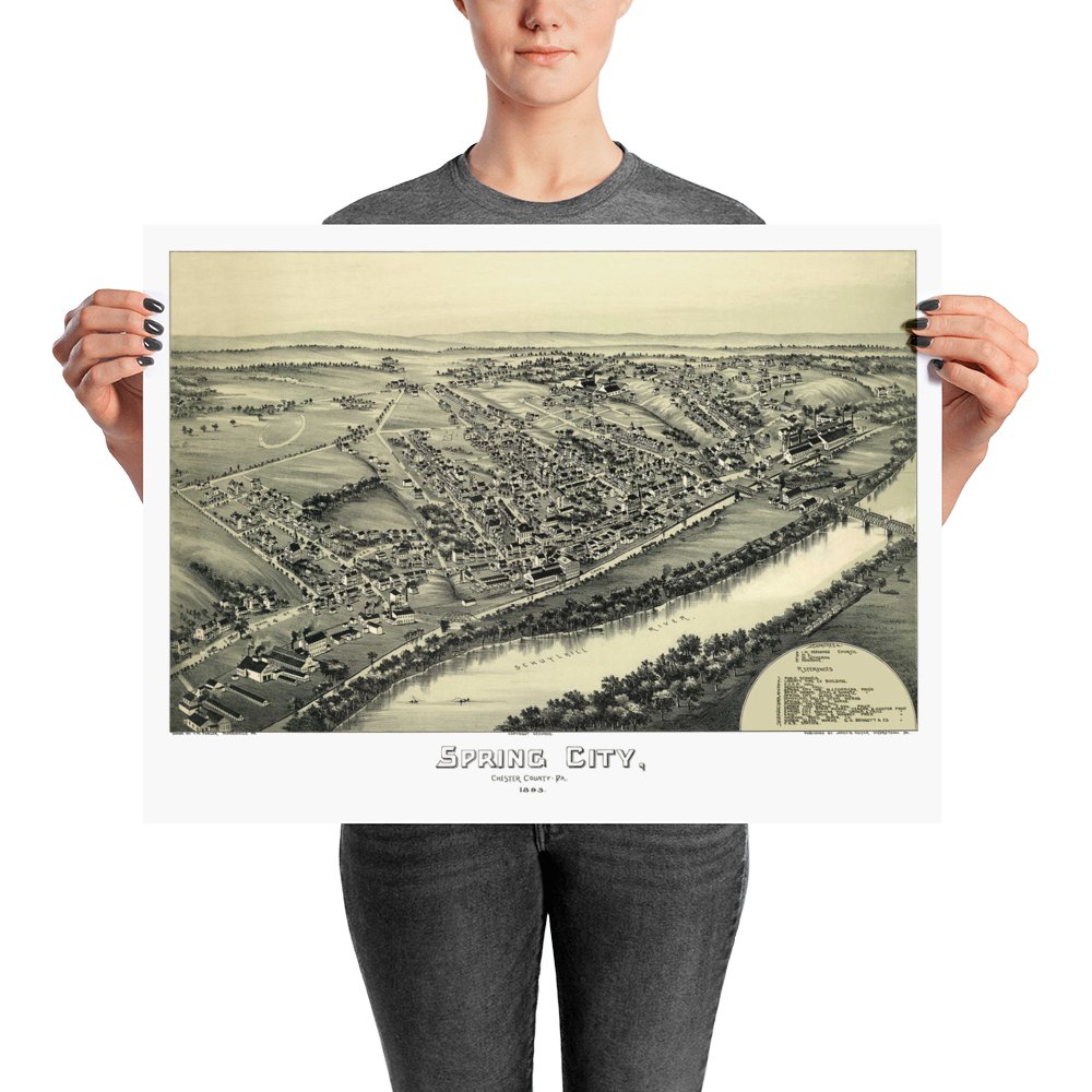 Spring City, PA 1893 - Available at KNOWOL