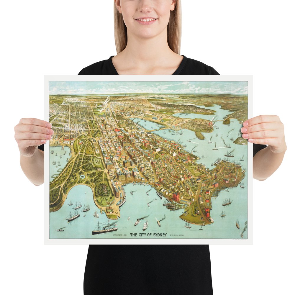 Sydney, Australia 1888 - Available at KNOWOL