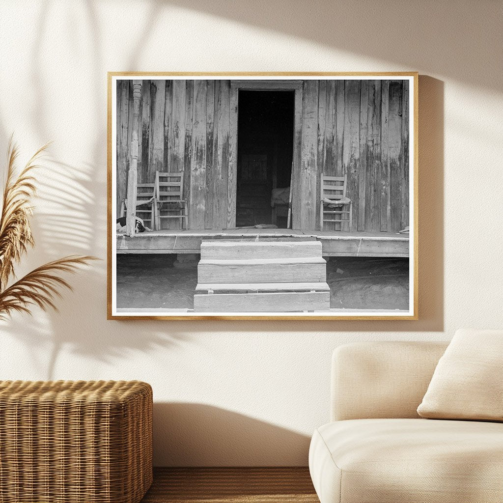 Tenant Farmer Home Newport Oklahoma 1937 Vintage Photo - Available at KNOWOL