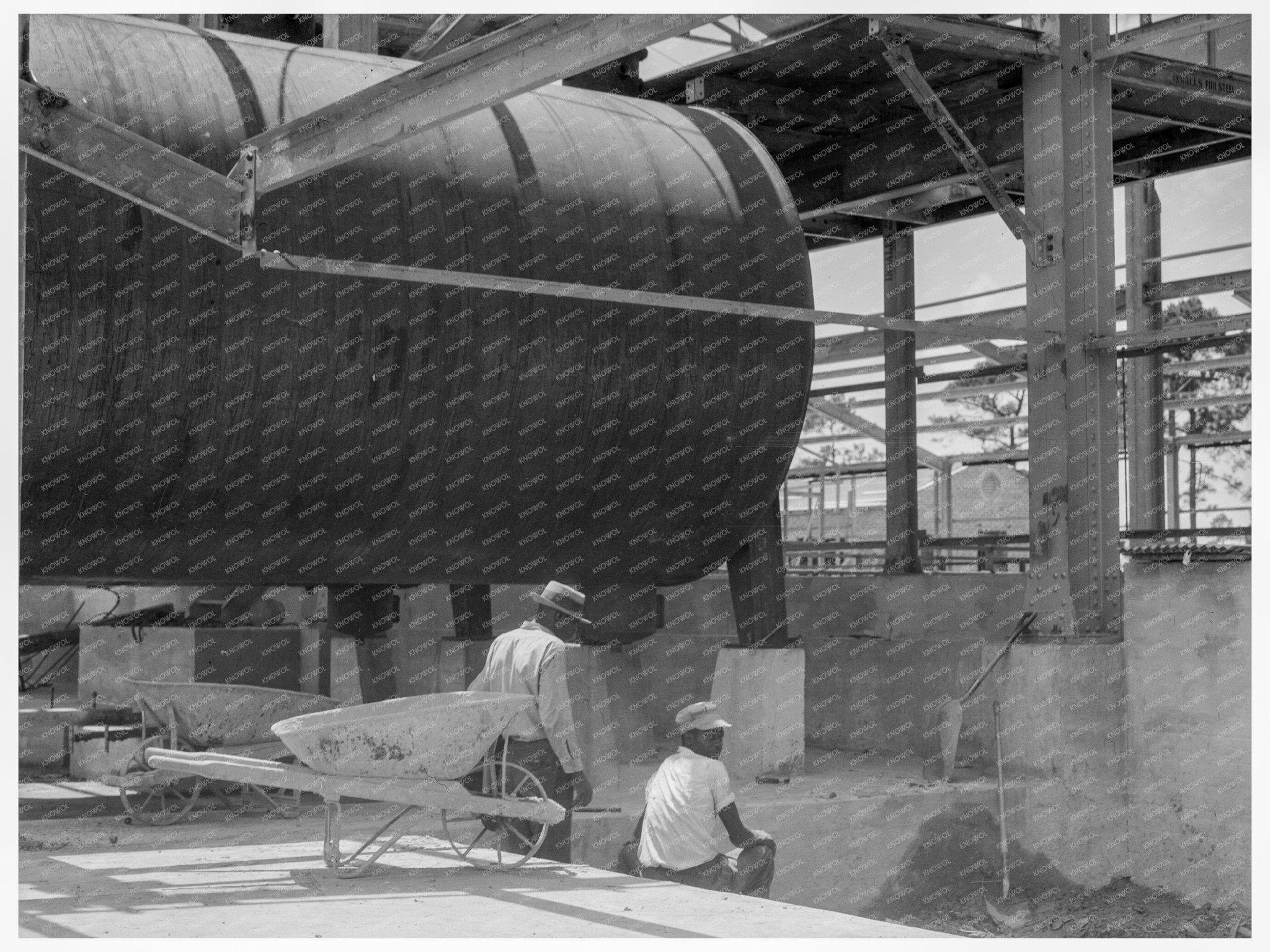 Turpentine Still in Georgia July 1937 Vintage Image - Available at KNOWOL