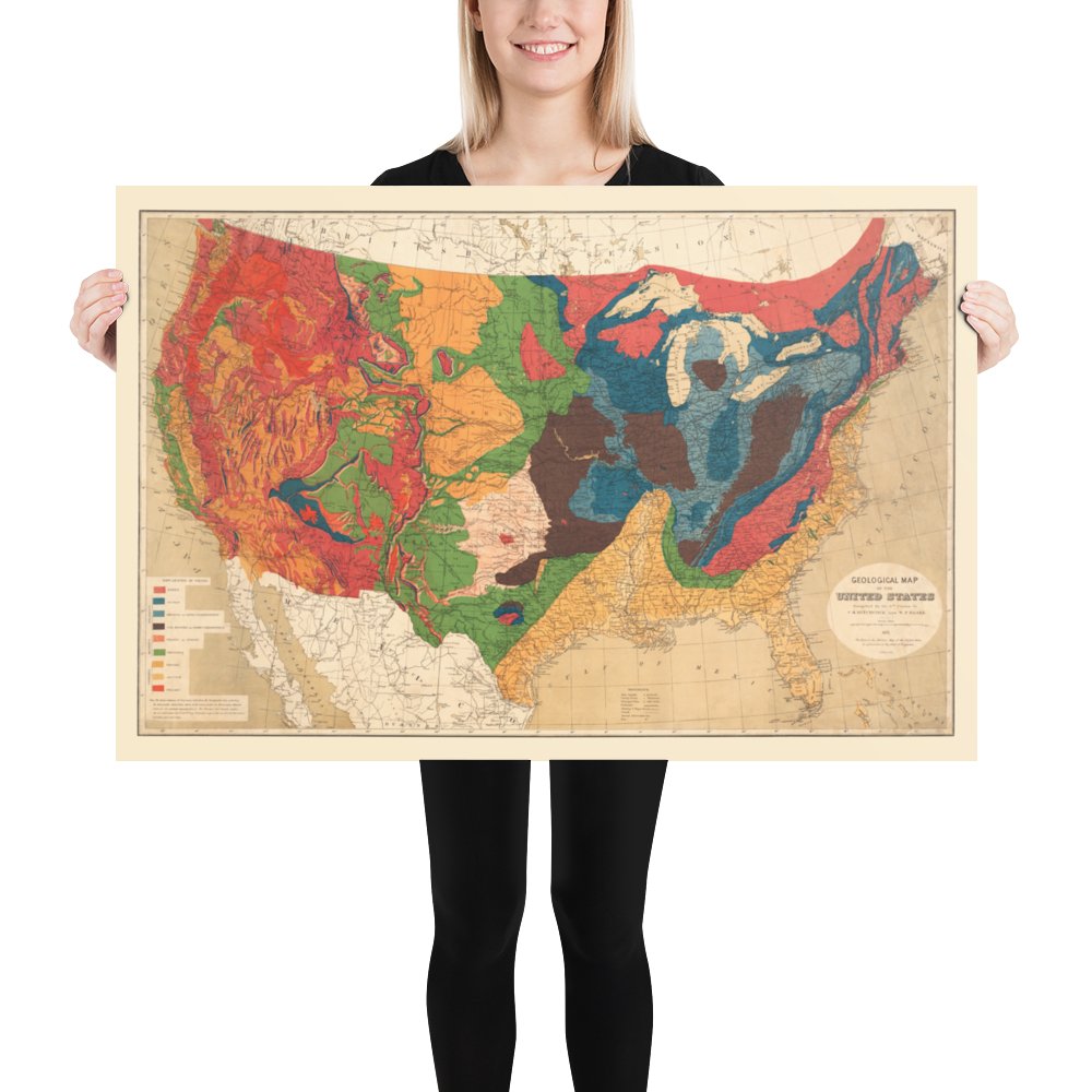 U.S. Geological Map, 1872 - Available at KNOWOL