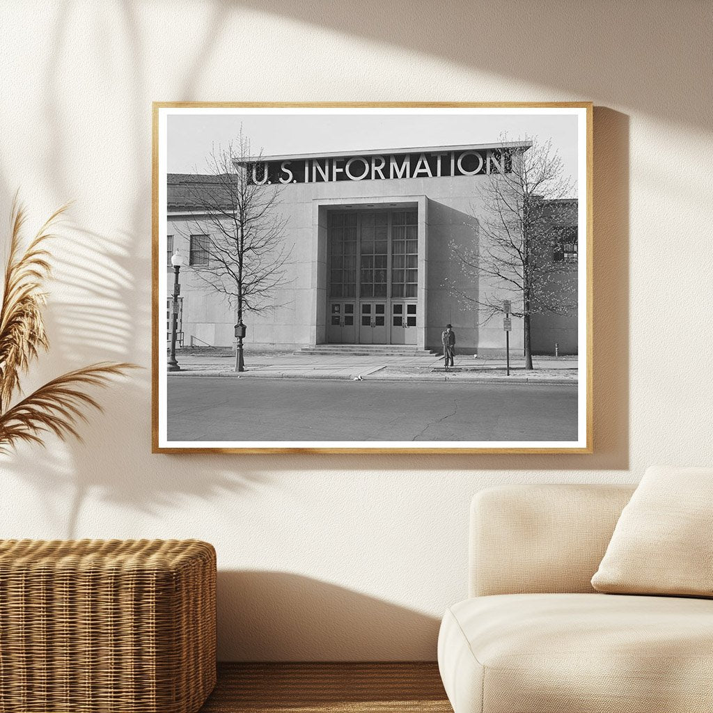 U.S. Information Building Washington D.C. Vintage Photo 1943 - Available at KNOWOL