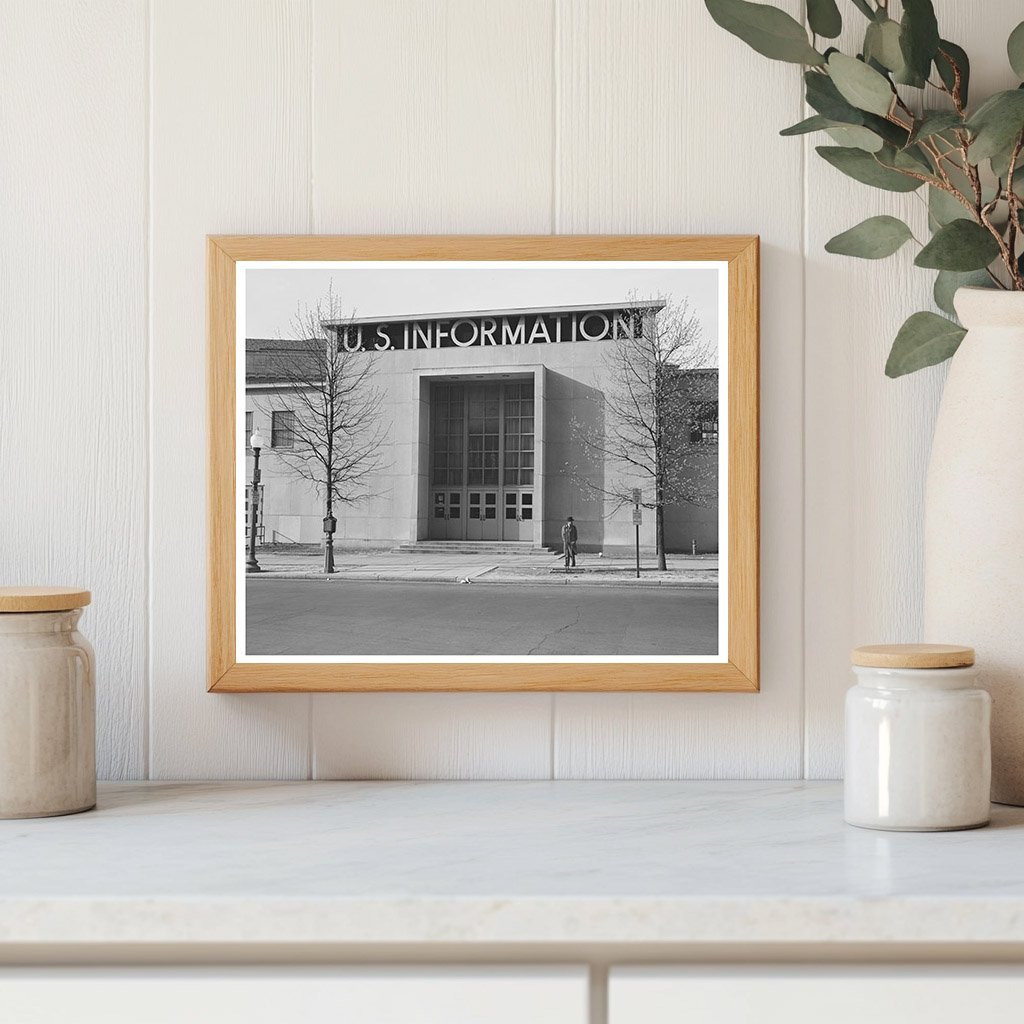 U.S. Information Building Washington D.C. Vintage Photo 1943 - Available at KNOWOL