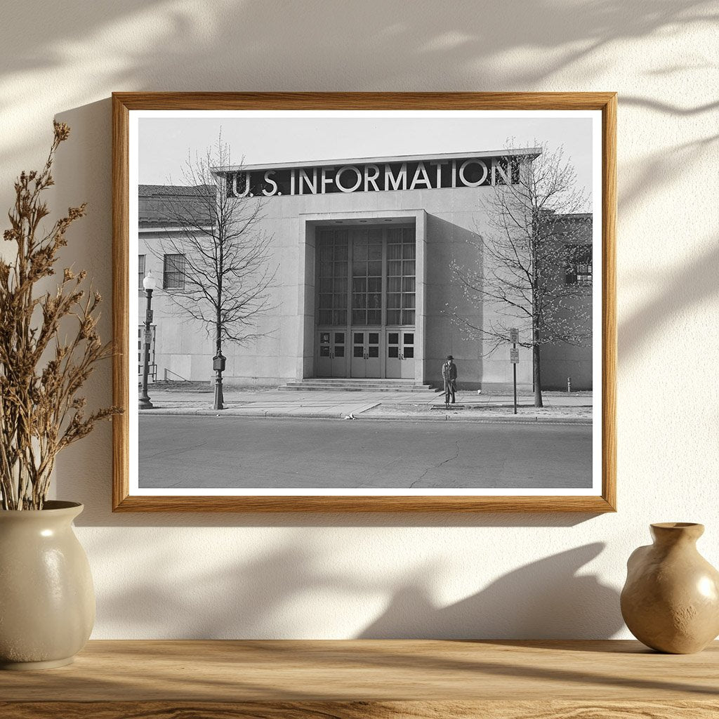 U.S. Information Building Washington D.C. Vintage Photo 1943 - Available at KNOWOL