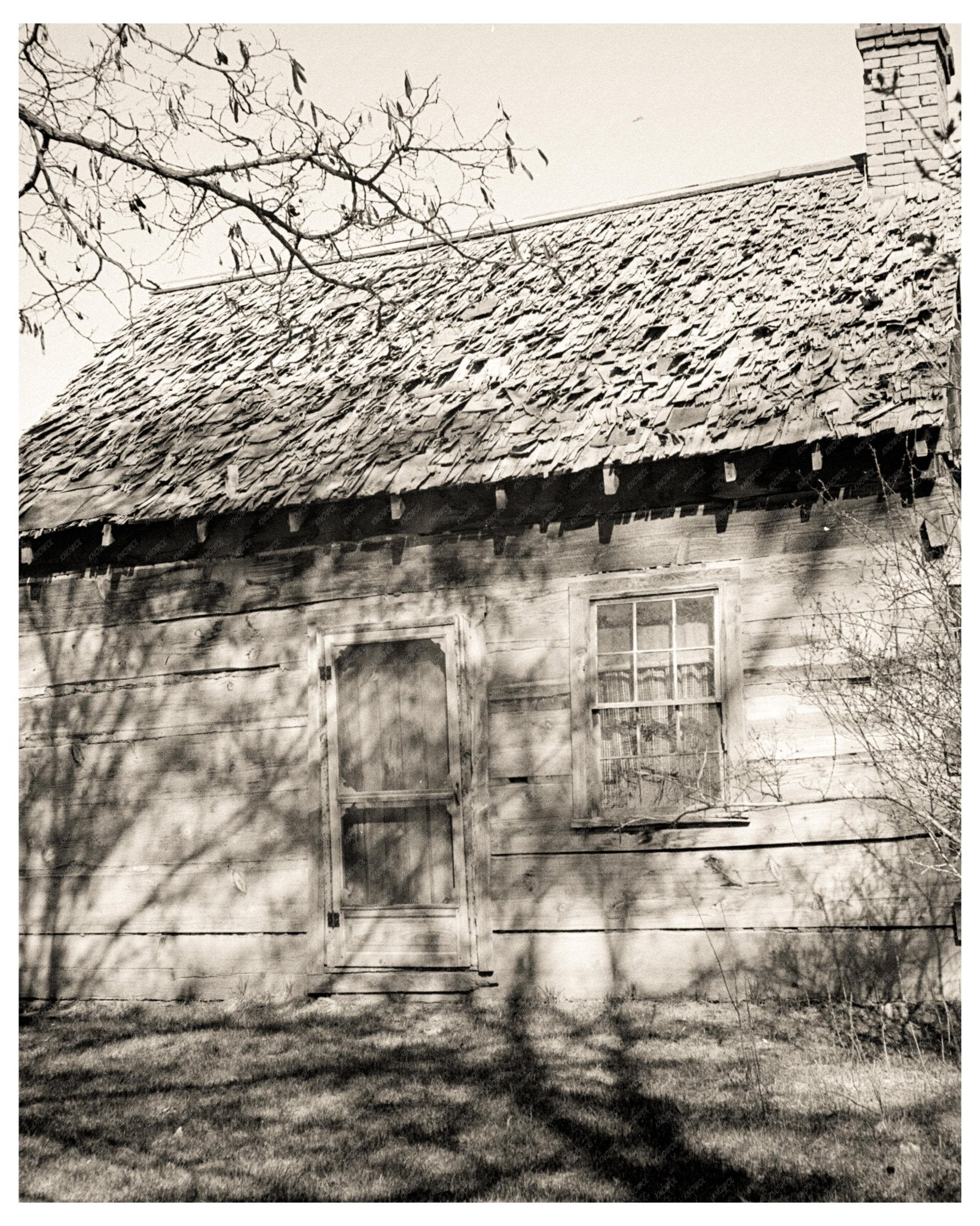Village Dwelling Escalante Utah 1936 Vintage Photo - Available at KNOWOL