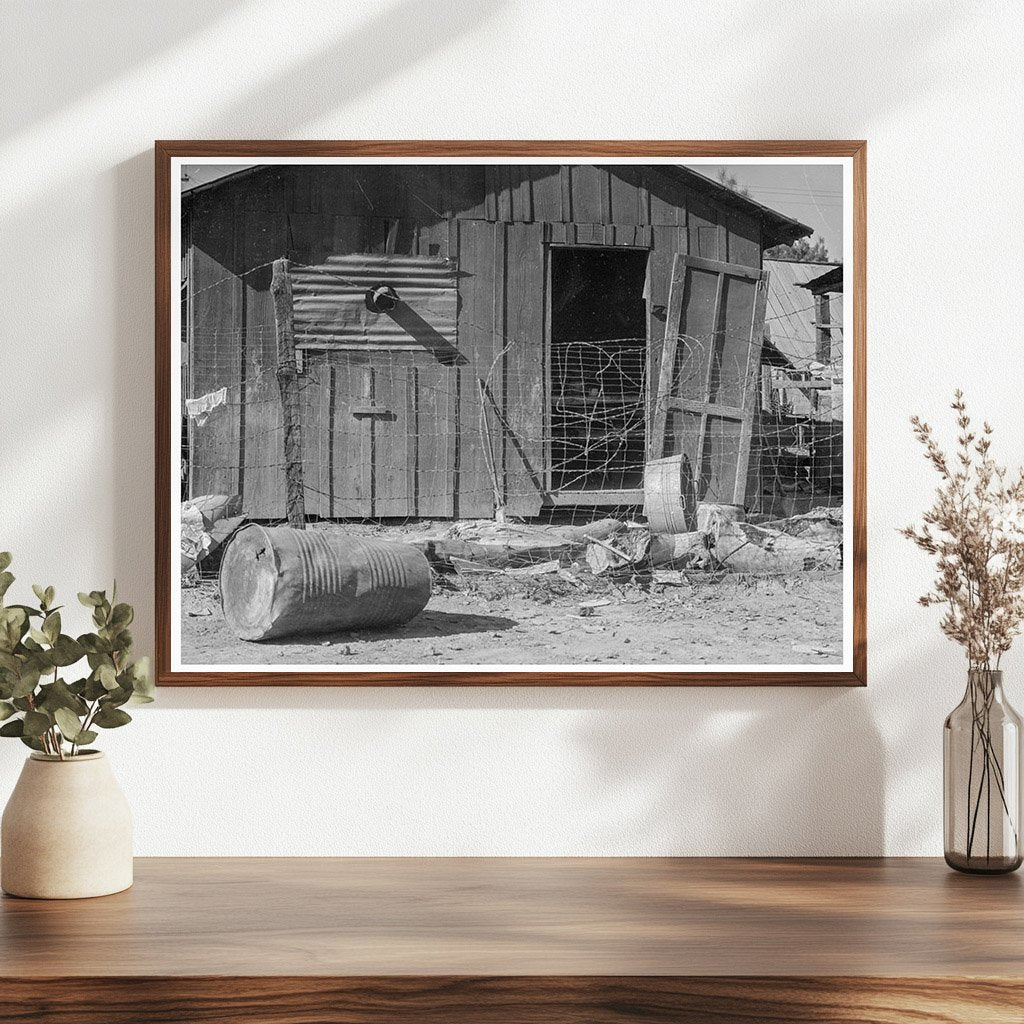Vintage 1936 Image of Brawley California Slums - Available at KNOWOL