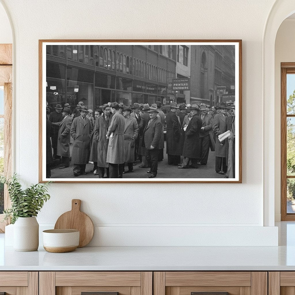 Vintage 1936 Photo of 7th Avenue New York City Scene - Available at KNOWOL
