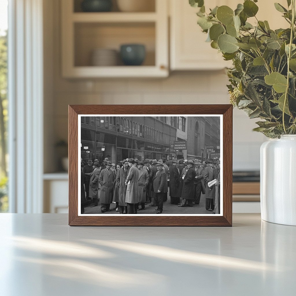 Vintage 1936 Photo of 7th Avenue New York City Scene - Available at KNOWOL