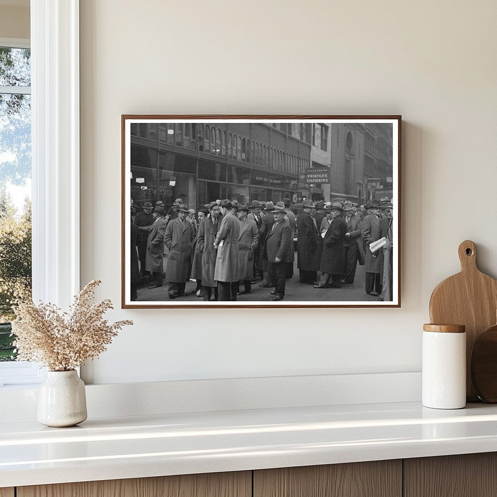 Vintage 1936 Photo of 7th Avenue New York City Scene - Available at KNOWOL