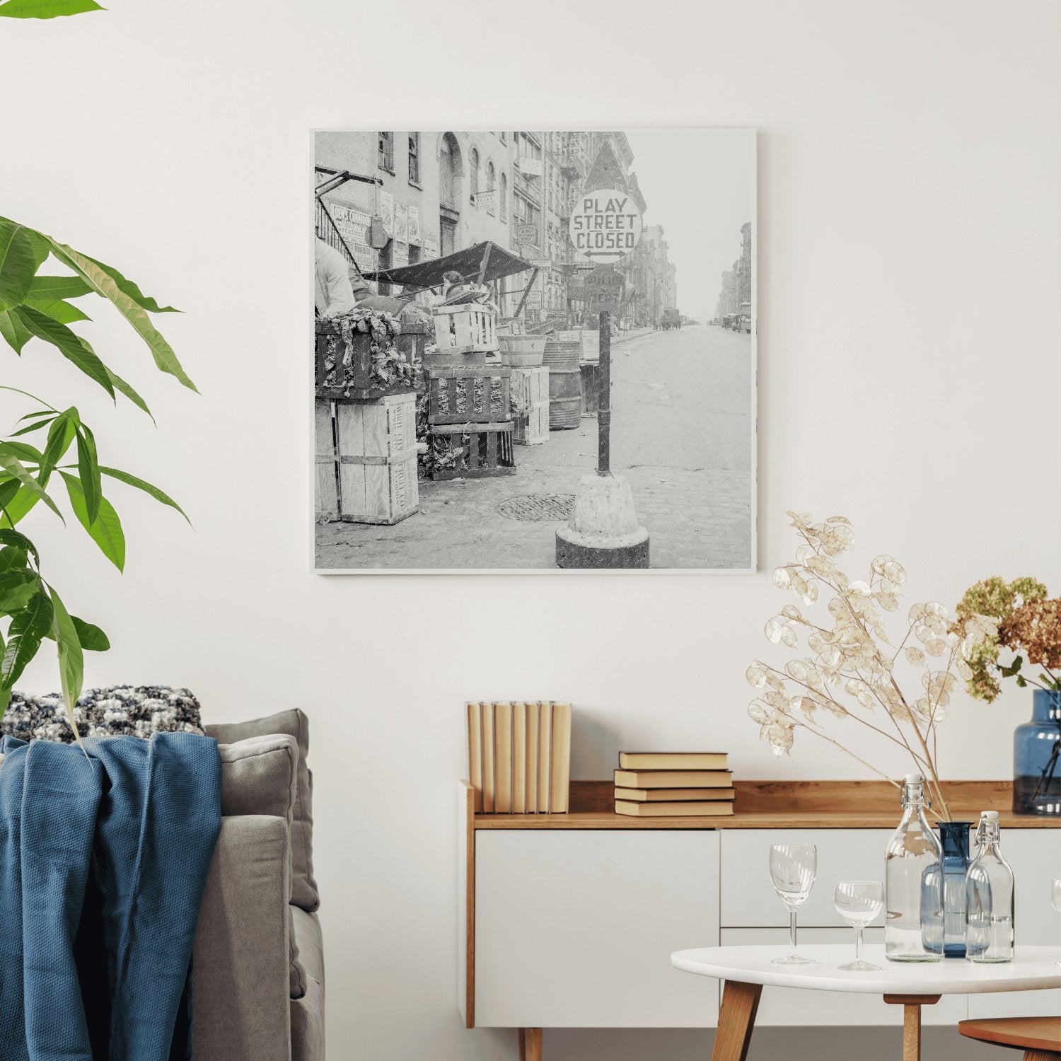 Vintage 1936 Photo of Childrens Play Street New York City - Available at KNOWOL