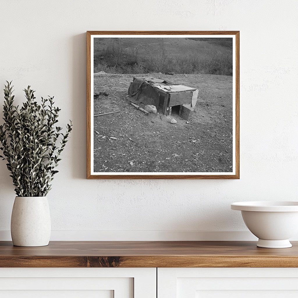 Vintage 1937 Farm Structures in North Dakota Drought Landscape - Available at KNOWOL