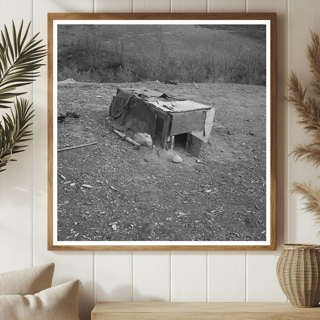 Vintage 1937 Farm Structures in North Dakota Drought Landscape - Available at KNOWOL