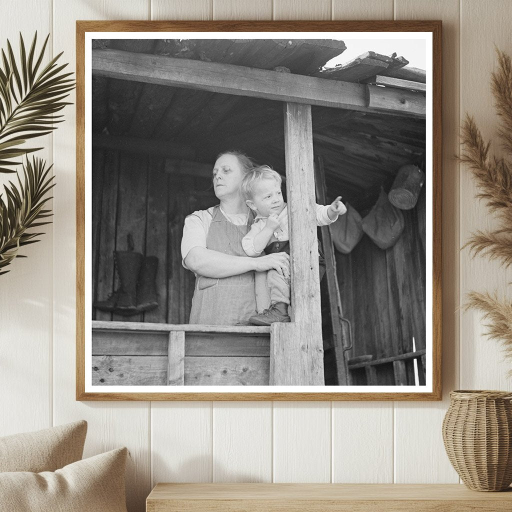 Vintage 1937 Photo of Family by Silk Lake Michigan - Available at KNOWOL