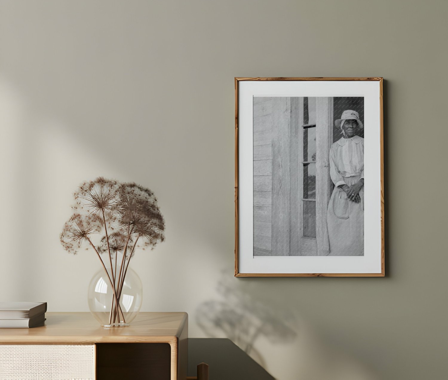 Vintage 1937 Photograph of Elderly African American Woman in Greene County Georgia - Available at KNOWOL