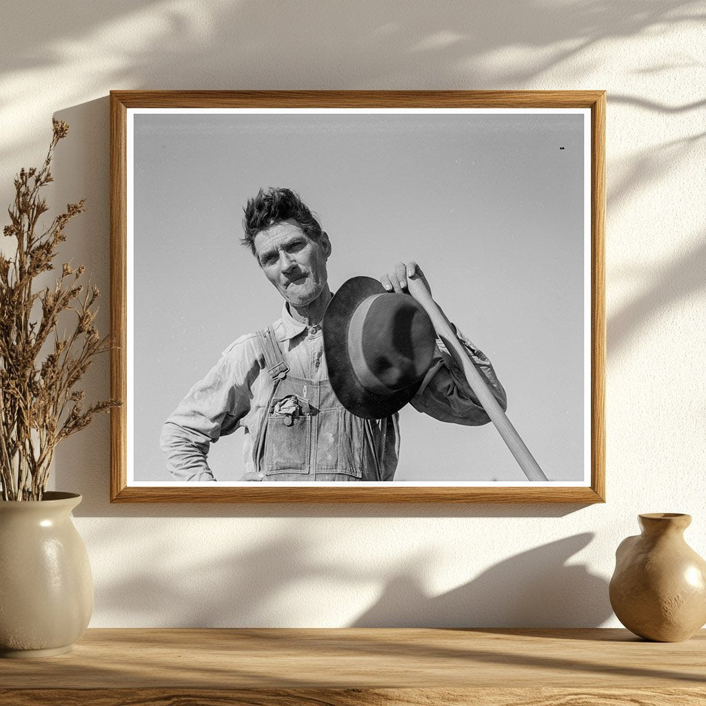 Vintage 1937 Photograph of Laborer in Mississippi Delta - Available at KNOWOL