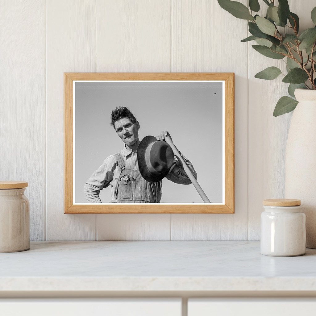 Vintage 1937 Photograph of Laborer in Mississippi Delta - Available at KNOWOL