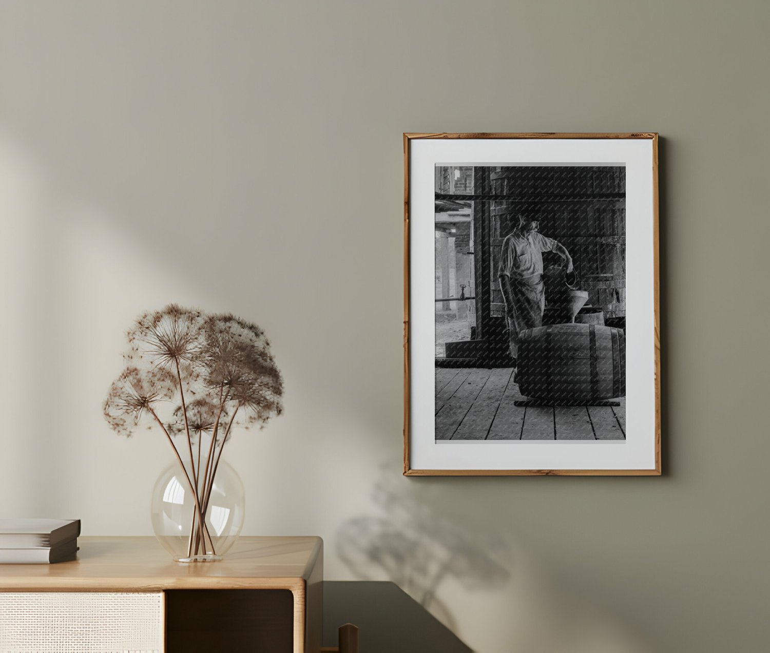 Vintage 1937 Photograph of Turpentine Stiller in Valdosta Georgia - Available at KNOWOL