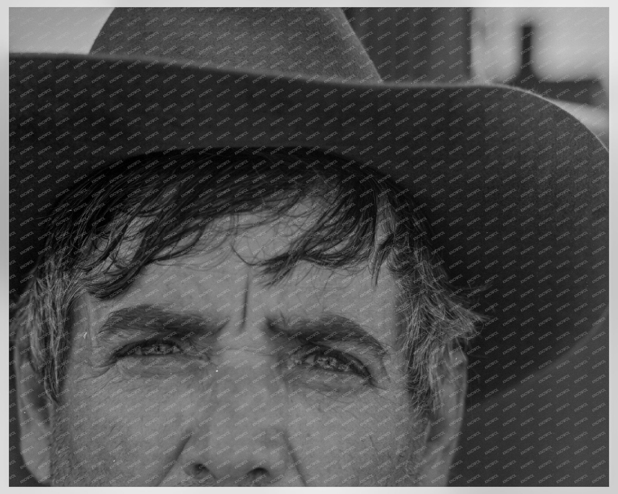 Vintage 1937 Texas Farmer Pea Picker in California - Available at KNOWOL