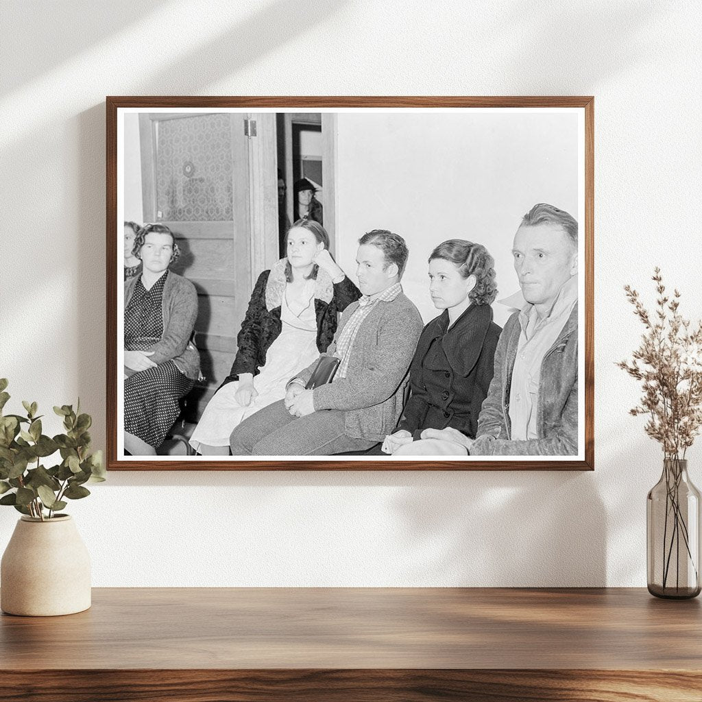 Vintage 1938 Night Meeting on Farm Tenancy Act California - Available at KNOWOL