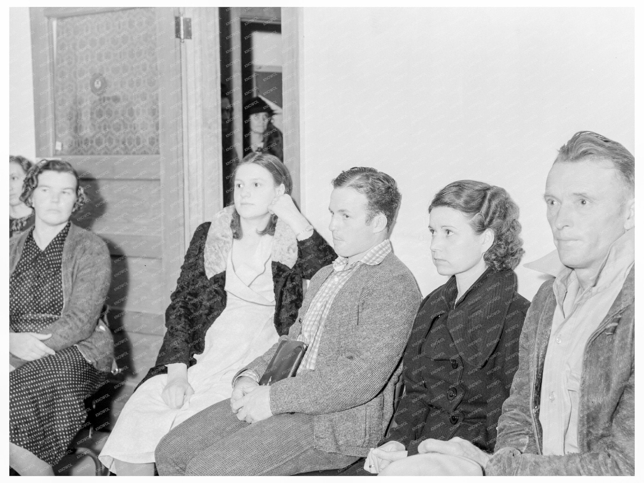 Vintage 1938 Night Meeting on Farm Tenancy Act California - Available at KNOWOL