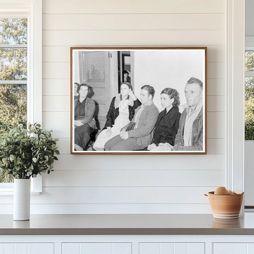 Vintage 1938 Night Meeting on Farm Tenancy Act California - Available at KNOWOL