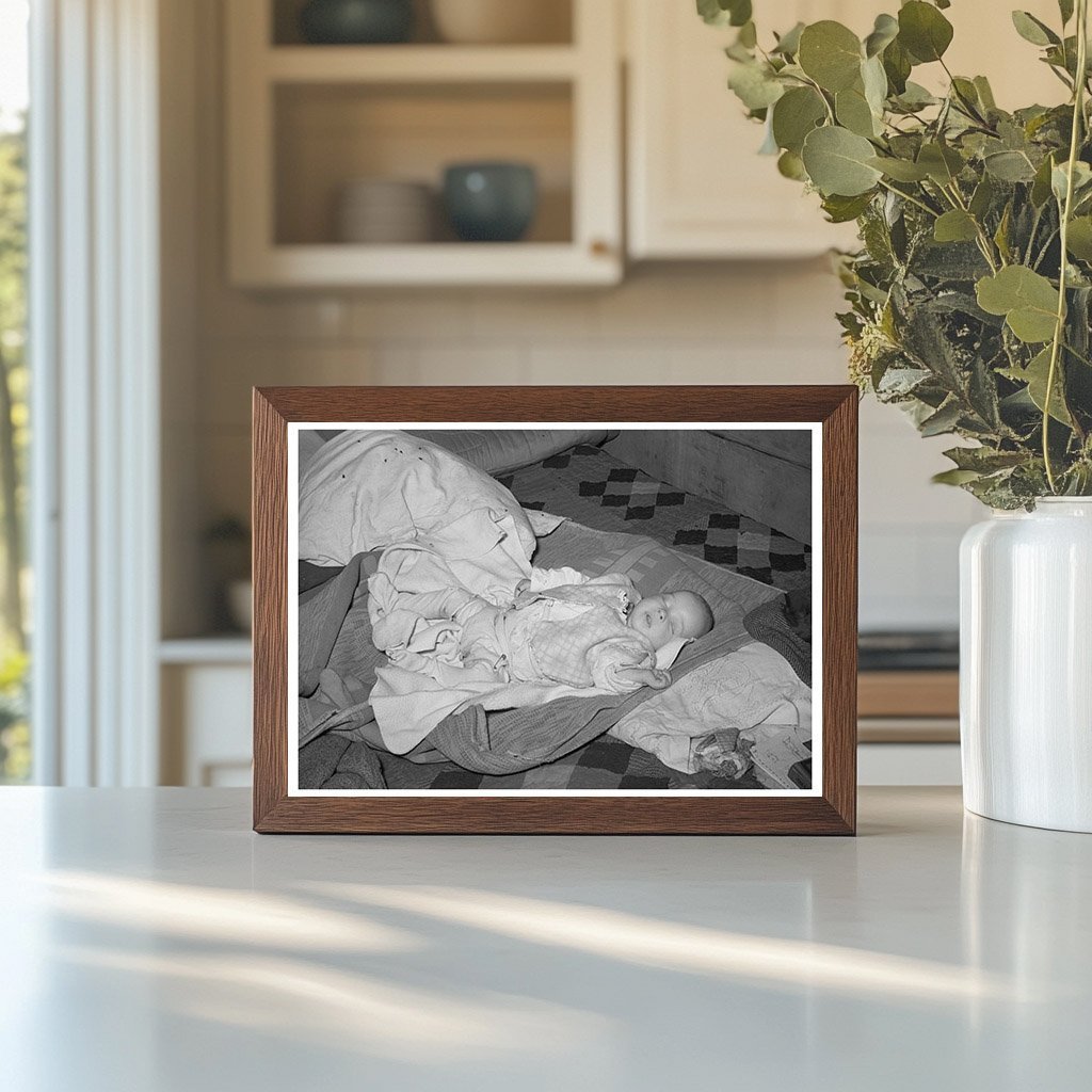 Vintage 1939 Baby in Shantytown Corpus Christi Texas - Available at KNOWOL