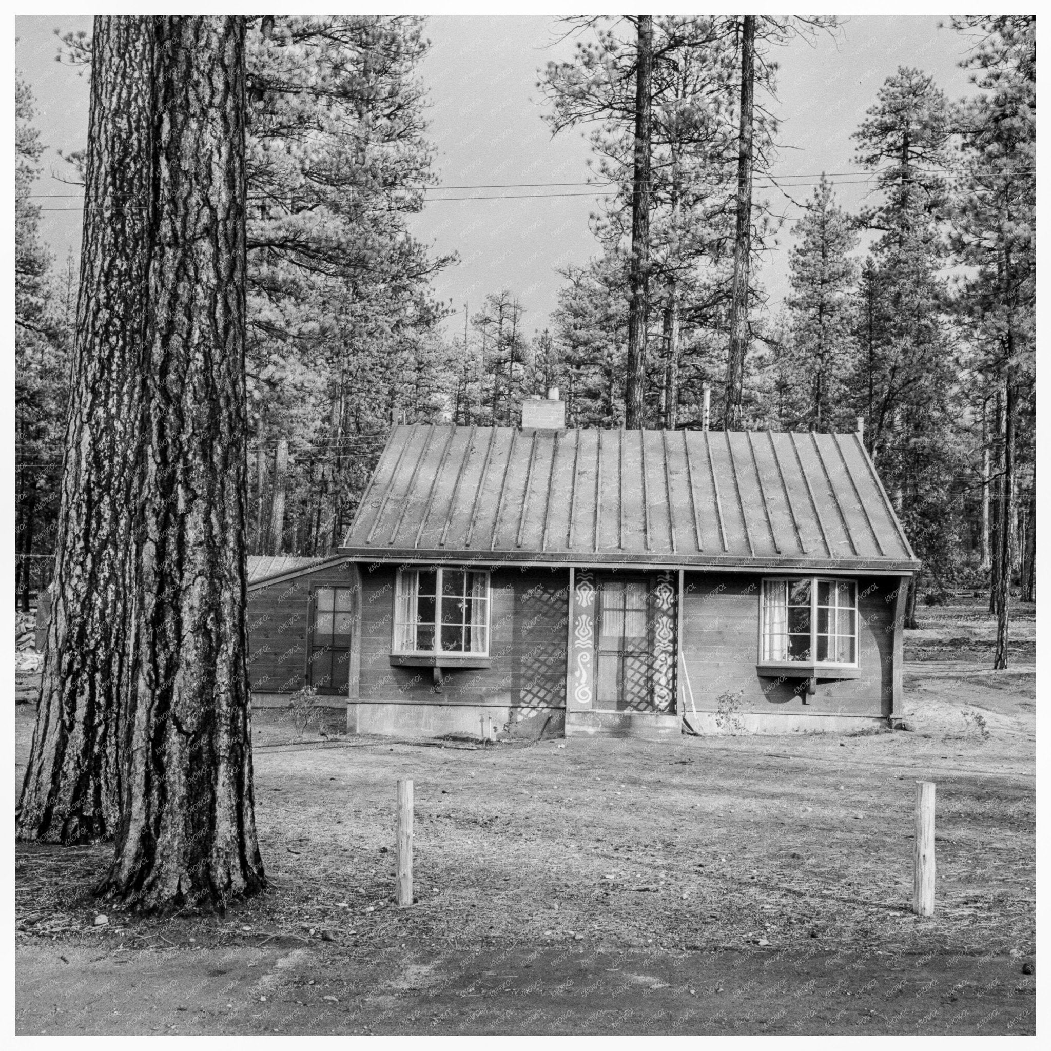 Vintage 1939 Gilchrist Oregon Model Lumber Company House - Available at KNOWOL
