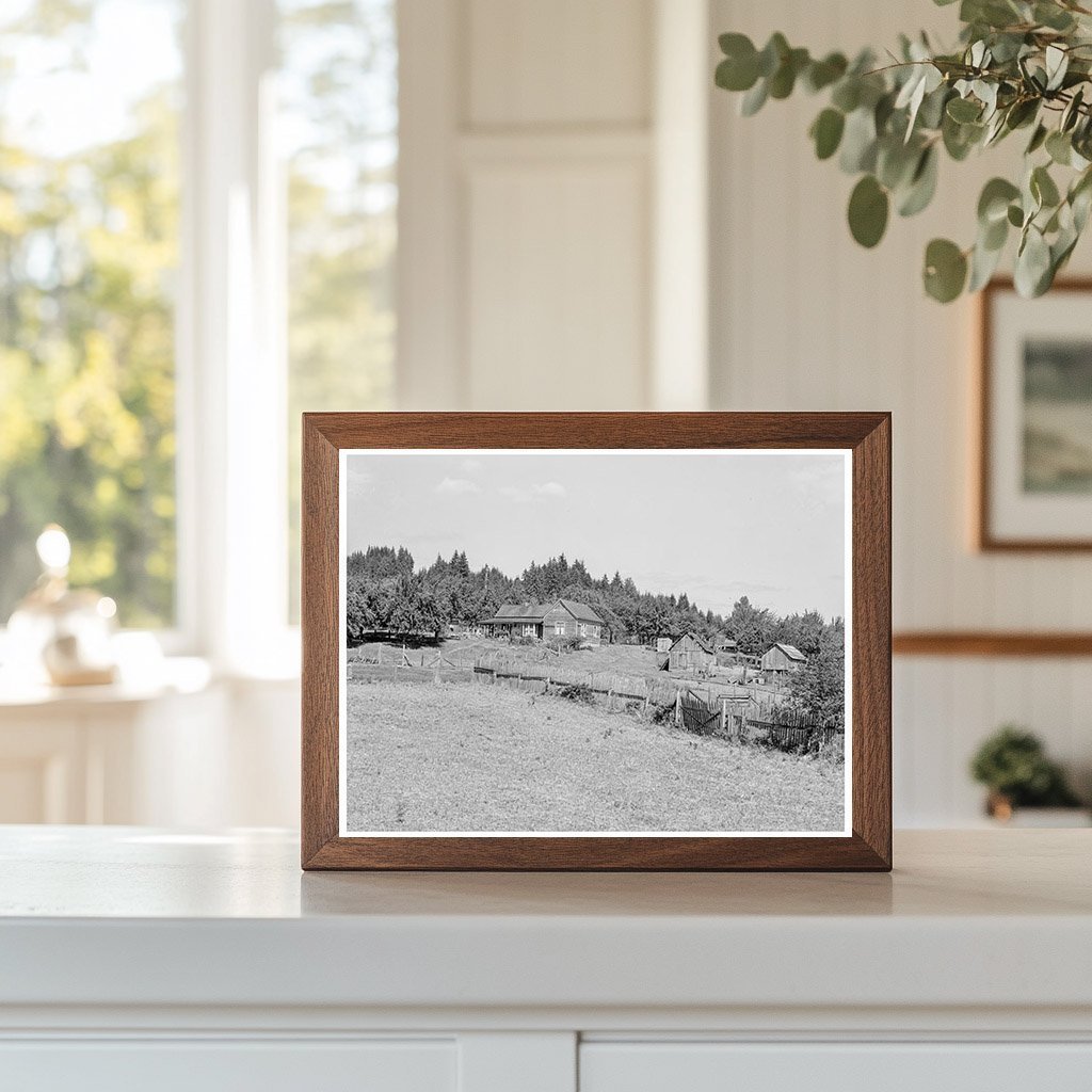 Vintage 1939 Grays Harbor County Subsistence Farm Image - Available at KNOWOL