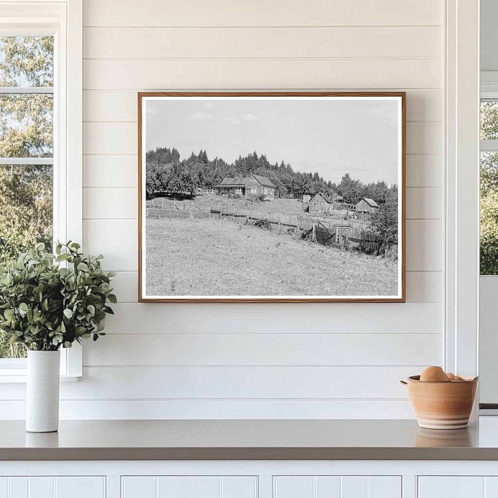 Vintage 1939 Grays Harbor County Subsistence Farm Image - Available at KNOWOL