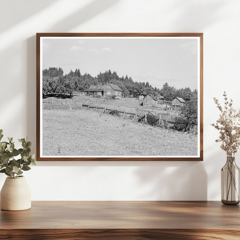 Vintage 1939 Grays Harbor County Subsistence Farm Image - Available at KNOWOL