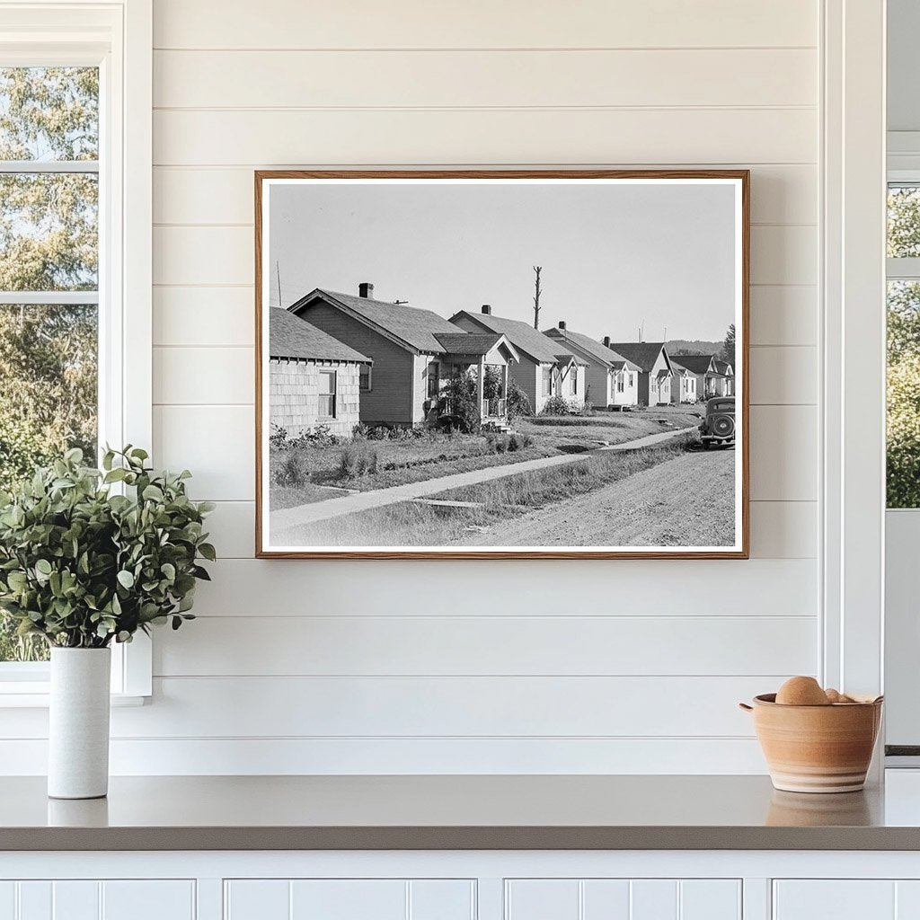 Vintage 1939 Home for Mill Workers in Longview Washington - Available at KNOWOL